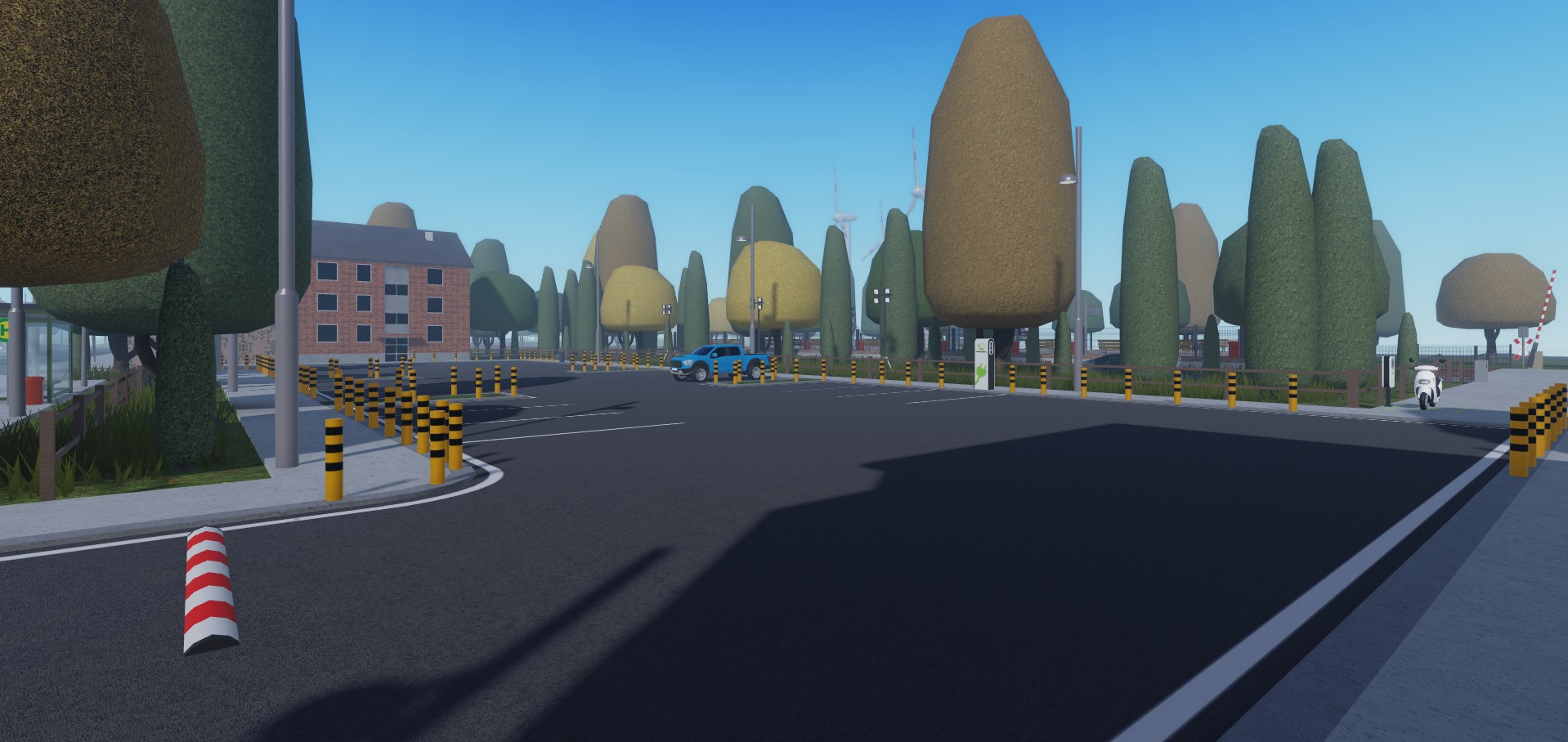 Improved Parking Lot & Train Station | Jeweler