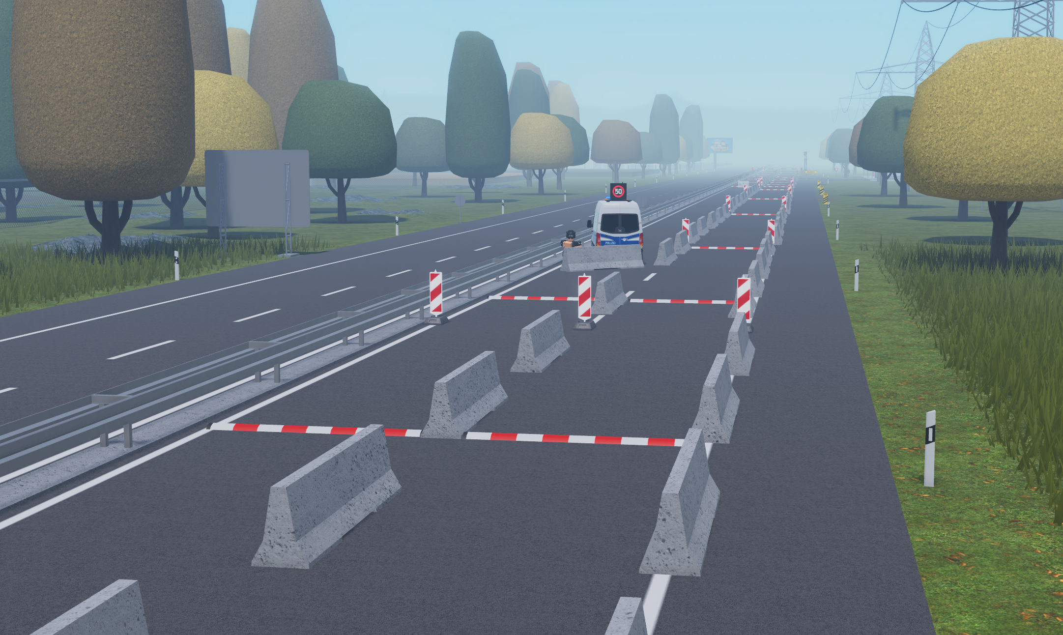 Police Border ( HARS Intersection - Clothing Store )