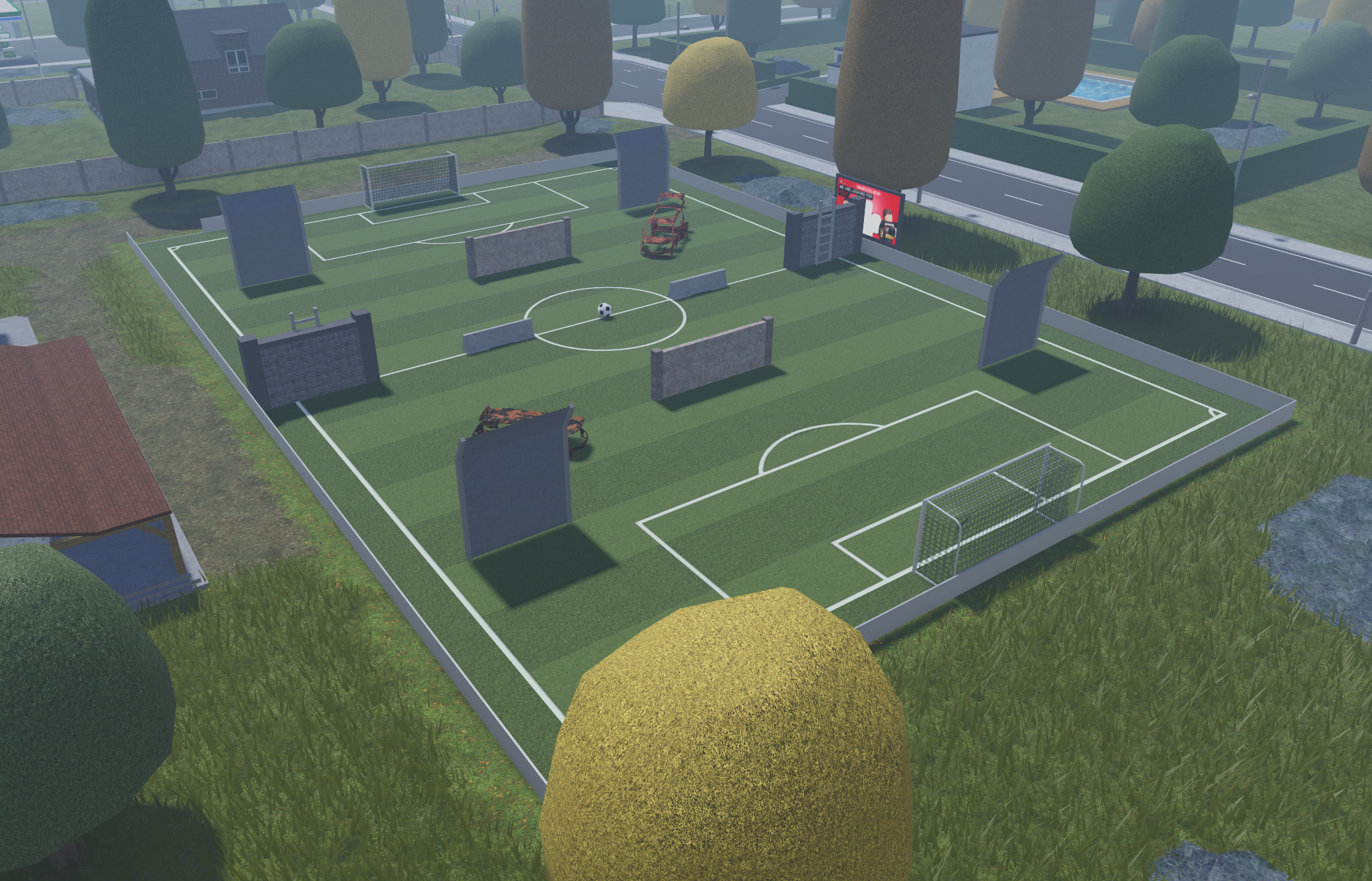 Small 1v1 Arena ( Football Field )